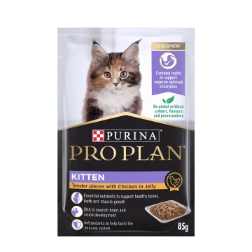 ProPlan Pouch Kitten Chicken in Jelly 85g (6 pouches)